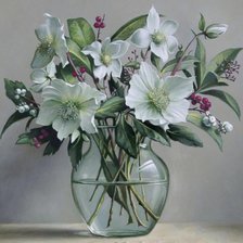 Схема вышивки «Цветы»