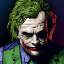 Схема вышивки «Джокер»