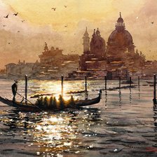 Схема вышивки «италия»