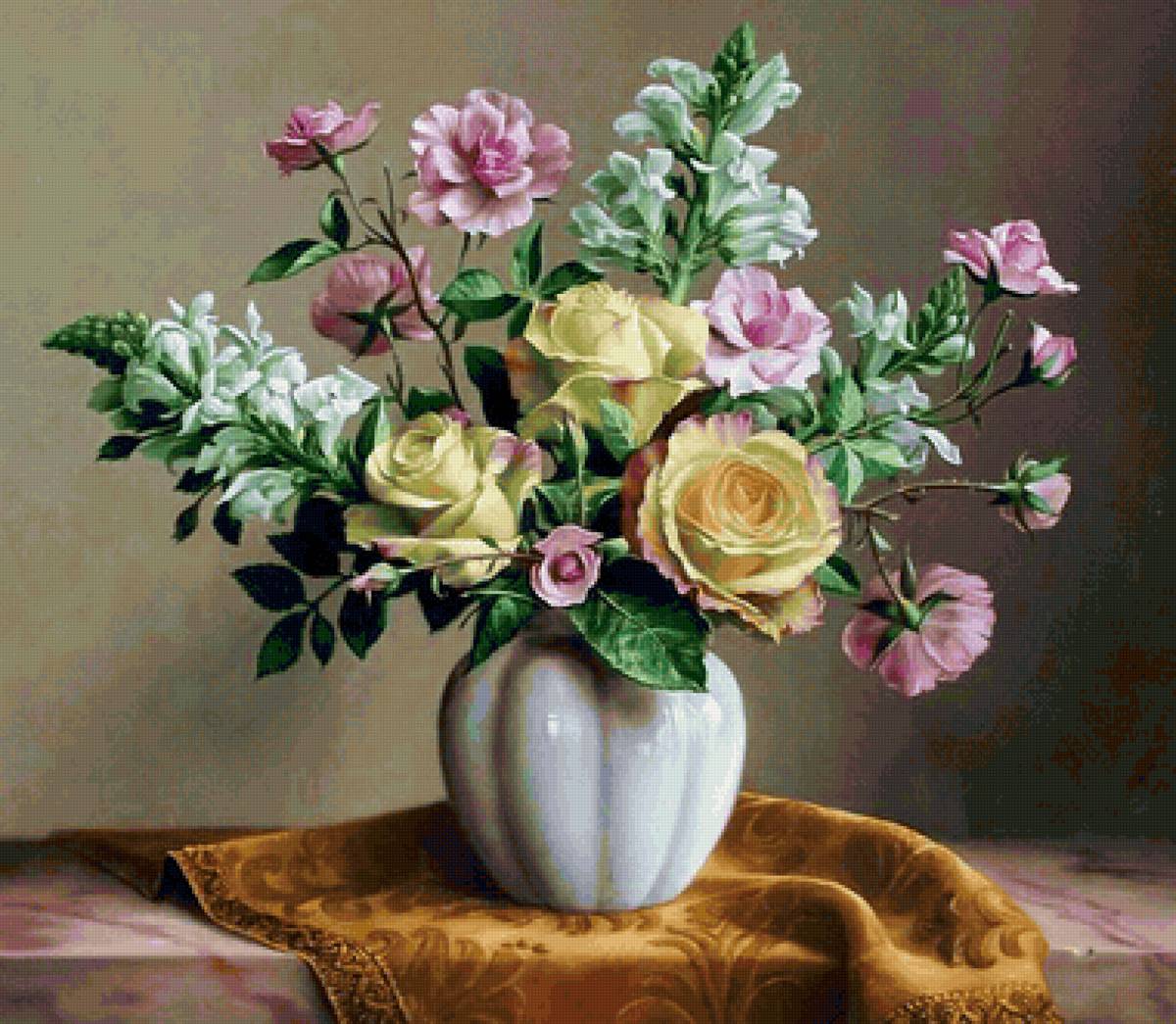 Boque de flores. - flores. - предпросмотр