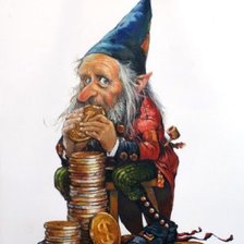 Схема вышивки «ЖАН-БАТИСТ МОНЖ.  СКРЯГА»