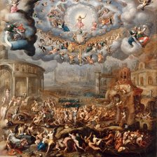 Схема вышивки «ЖАН КУЗЕН МЛАДШИЙ. СТРАШНЫЙ СУД»