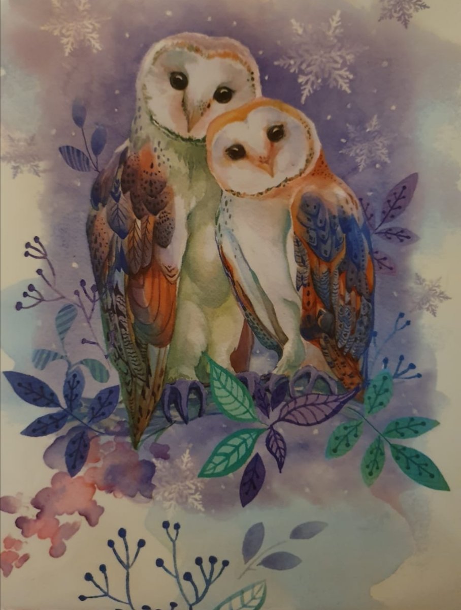 Милые совушки - сова, совы, совушка. - оригинал