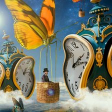 Схема вышивки «Потерянное время»