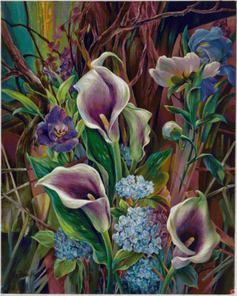 calas - flores - предпросмотр