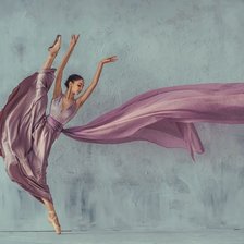 Схема вышивки «Балерина»