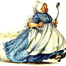 Схема вышивки «повариха»