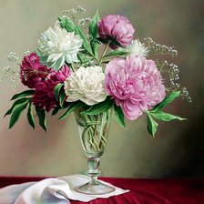 Схема вышивки «Boque de flores.»