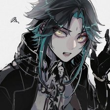 Схема вышивки «Сяо»