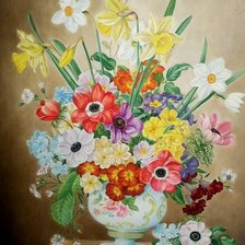 Схема вышивки «jarna kytica»