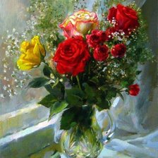 Схема вышивки «flori»