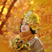 Схема вышивки «ОСЕНЬ, СКАЗКА»