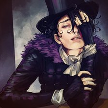 Схема вышивки «Грусть-тоска»