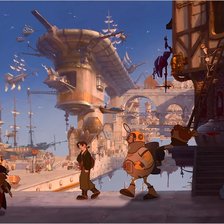 Схема вышивки «мультфильм, Планета сокровищ»