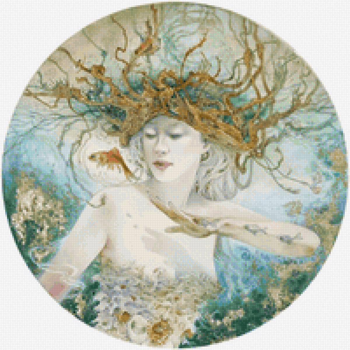 Русалка - фентези, русалка, море - предпросмотр