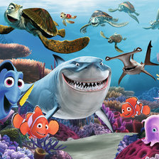 Схема вышивки «МУЛЬТФИЛЬМ, в поисках немо»