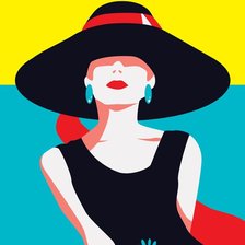 Схема вышивки «audrey colorins»