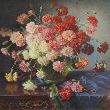 Натюрморт гвоздик