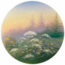 Схема вышивки «Пейзаж»