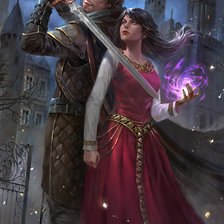 Схема вышивки «Любовь и магия»