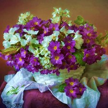 Схема вышивки «Boque de flores.»