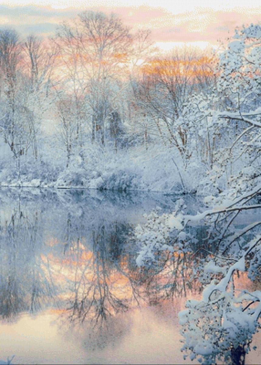 Холодный рассвет - рассвет - предпросмотр