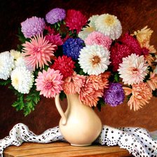 Схема вышивки «Boque de flores.»