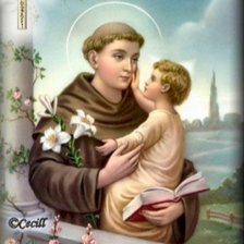 Схема вышивки «San Antonio de padua»