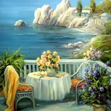 Схема вышивки «terraza mu»