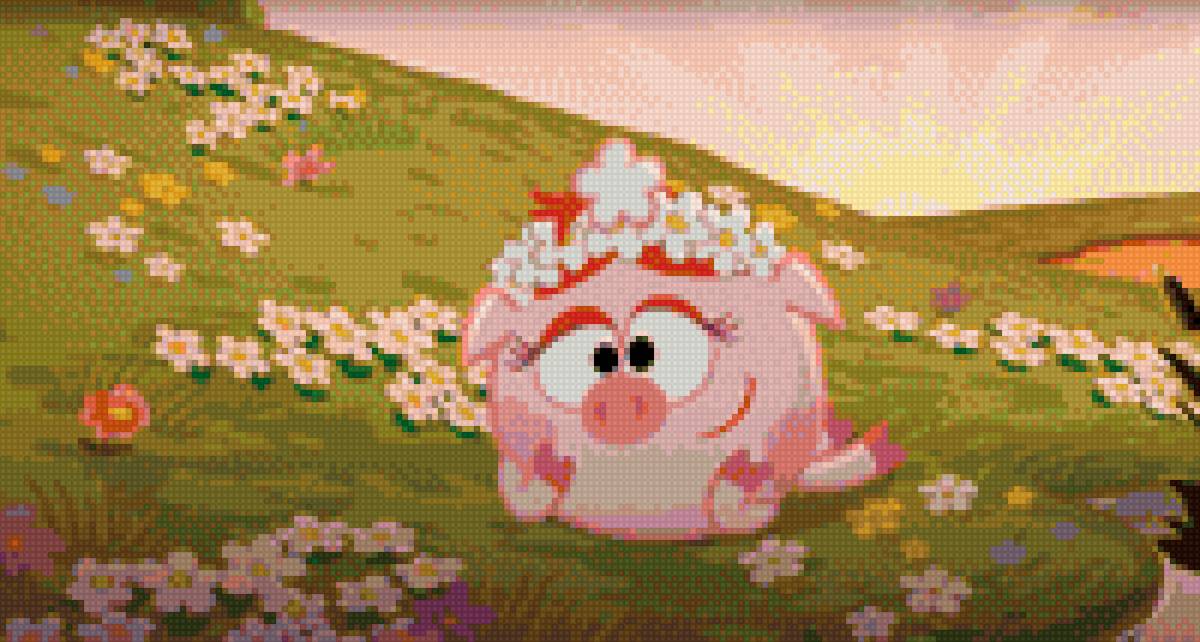 Нюша в венке - предпросмотр