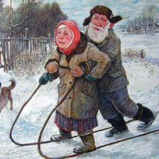 Схема вышивки «Молодость в душе»