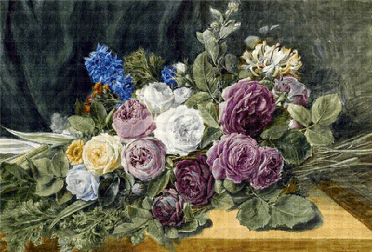 Цветы - картина - предпросмотр