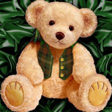 Схема вышивки «Плюшевый мишка»