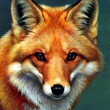 Схема вышивки «Рыжая»