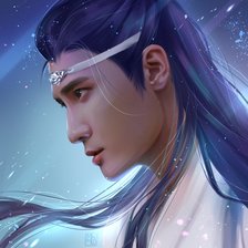 Схема вышивки «Лань Хуань»