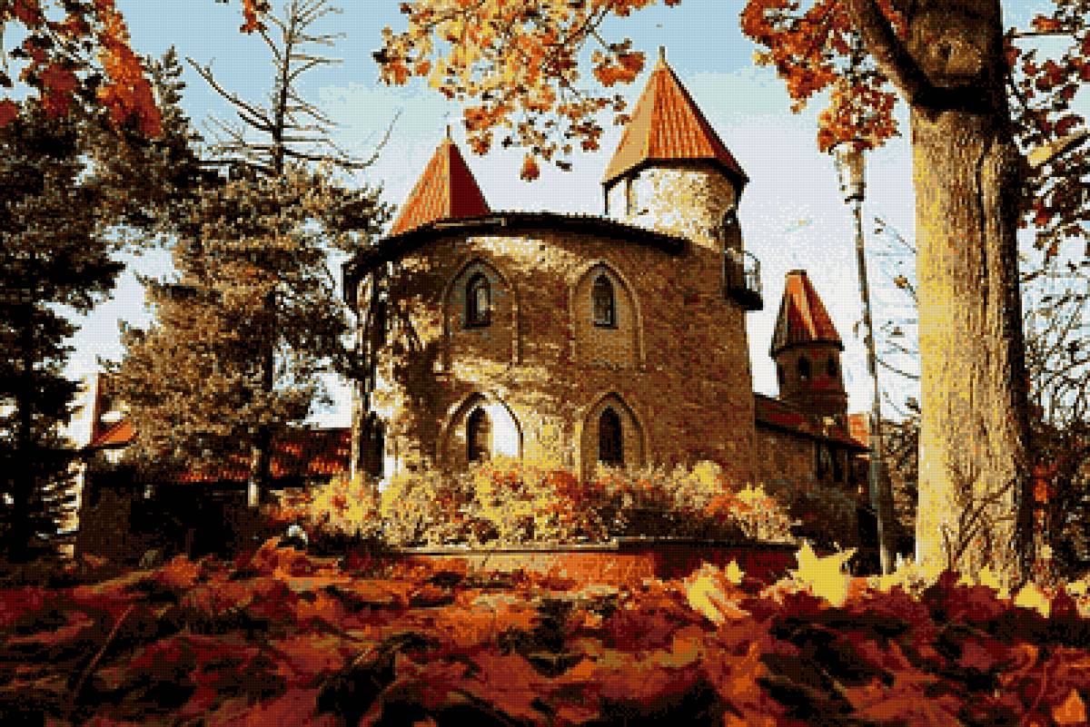 №2367197 - замок, осень - предпросмотр