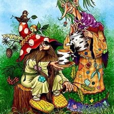 Леший и кикимора