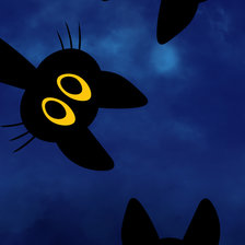 Схема вышивки «Котики»