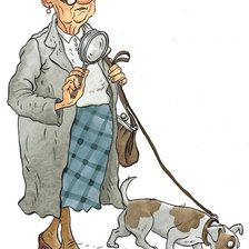 Схема вышивки «Бабкин гороскоп "Дева"»