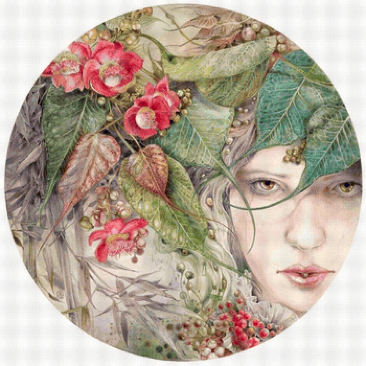 Она проснулась - фентези, магия, легенды, девушка - предпросмотр