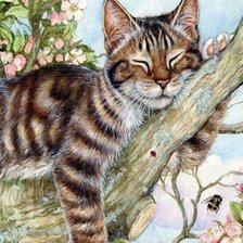 Схема вышивки «Сладкий сон»