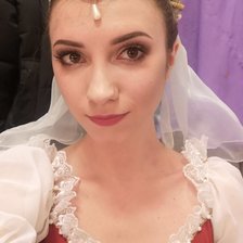 Схема вышивки «Дуся балерина»