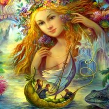 Схема вышивки «фантазии»