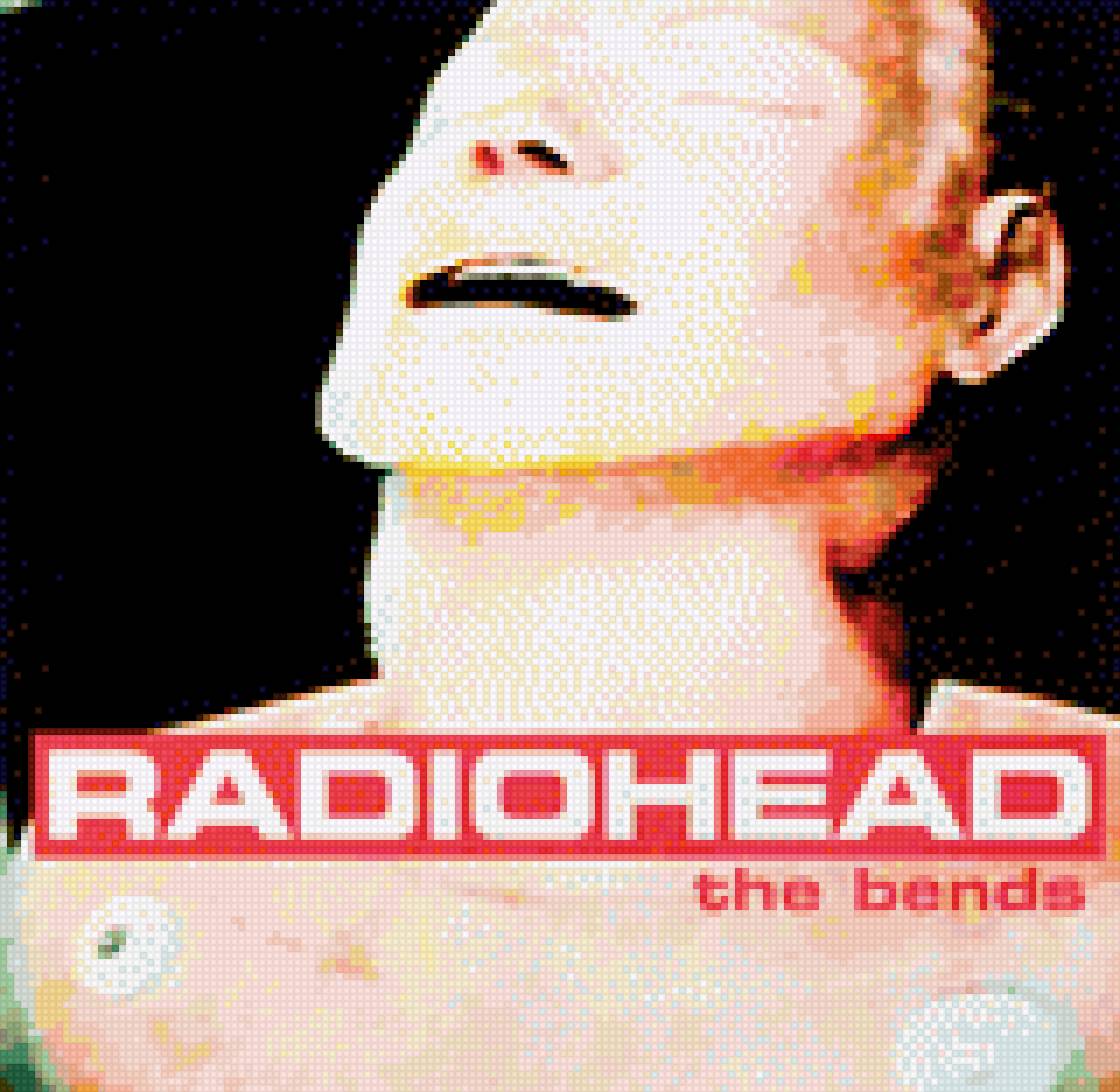 Radiohead - The Bends - album cover, обложка альбома, radiohead, the bends - предпросмотр