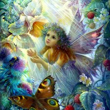 Схема вышивки «фантазии»