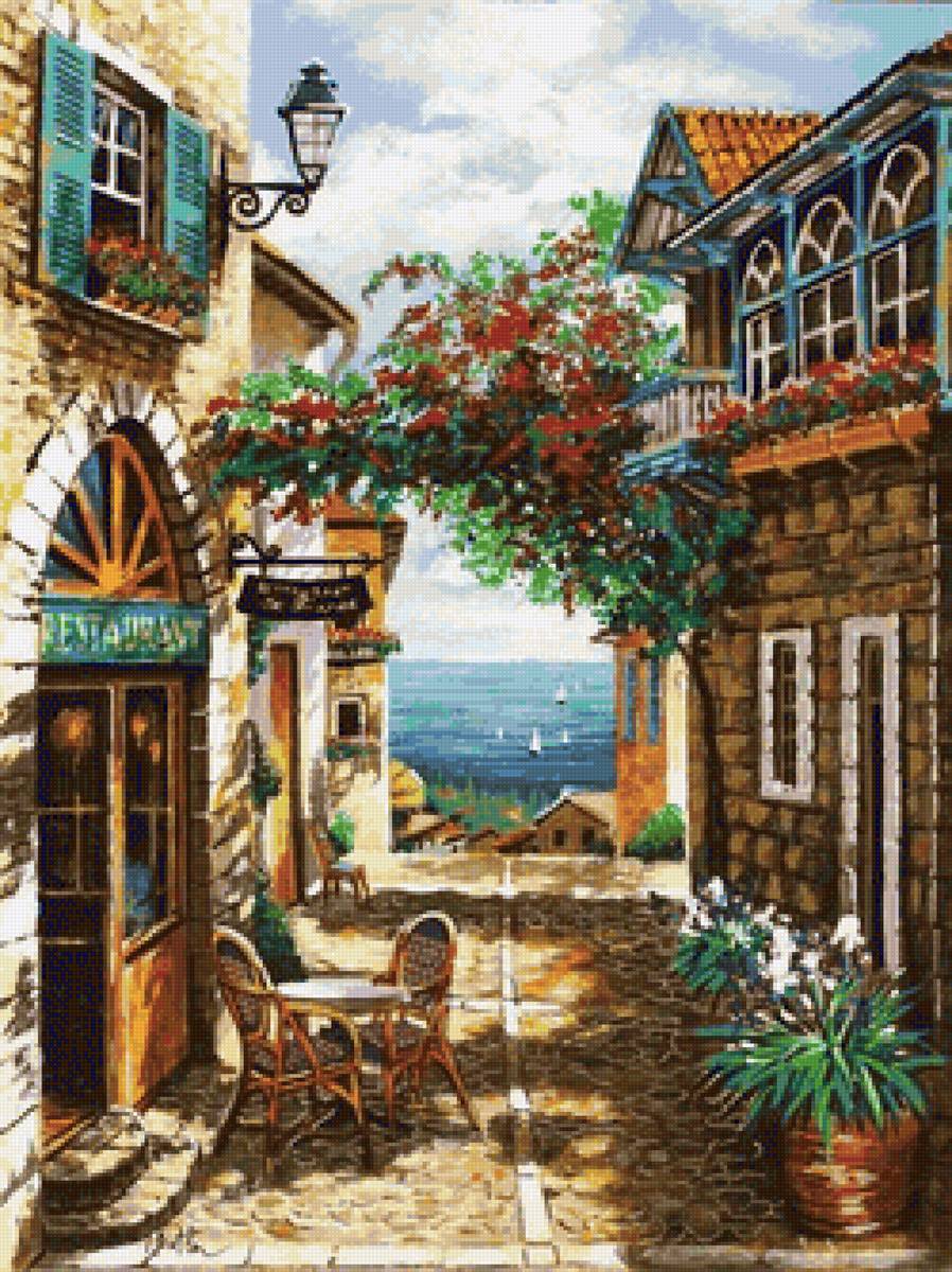 restaurant street - предпросмотр