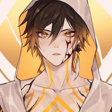 Схема вышивки «Zhongli»