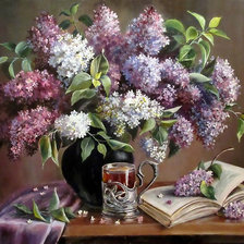 Схема вышивки «Ramo y Libro»