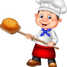 Схема вышивки «повар»