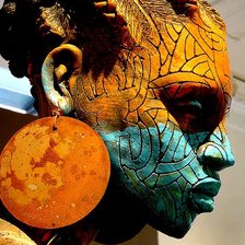 Схема вышивки «AFRO»